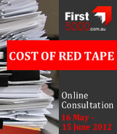 Cost of Red Tape consultation logo